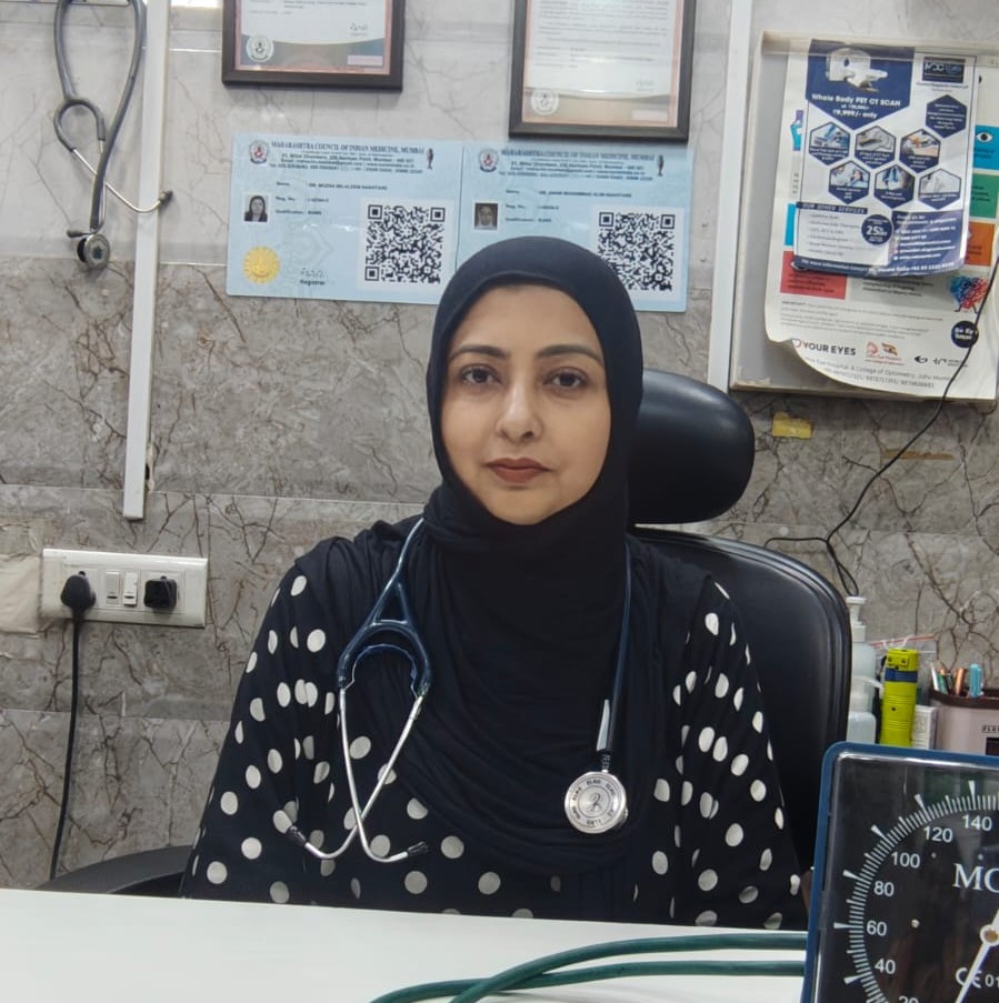 Dr. Anam, General practitioner with 20+ years of experience.